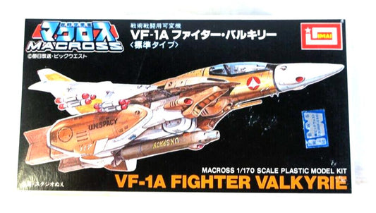 IMAI VF-1A Fighter Valkyrie Macross Model Kit 1/170 Scale NOS B-1365 (B8)