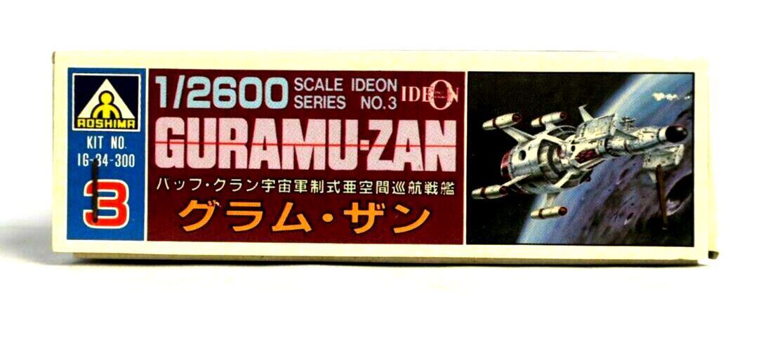 Aoshima Guramu-Zan 1/2600 Scale Series Ideon NO.3 Model Kit IG-34-300  E19