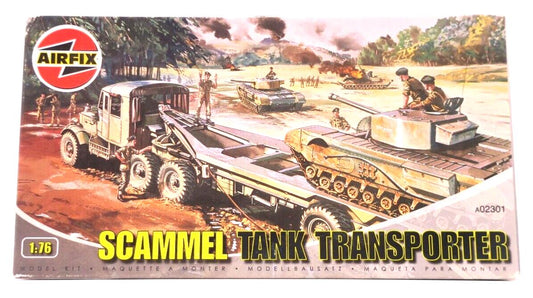 Airfix 1/76 Scammel Tank Transporter Model Kit A02301