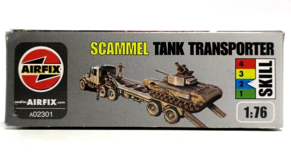 Airfix 1/76 Scammel Tank Transporter Model Kit A02301