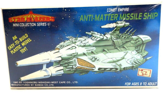 SEALED TCI Star Blazers Comet Empire Anti-Matter Missile Ship #4 36050 Mini Kit