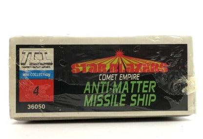 SEALED TCI Star Blazers Comet Empire Anti-Matter Missile Ship #4 36050 Mini Kit