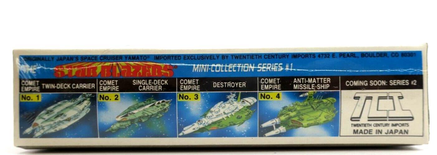 SEALED TCI Star Blazers Comet Empire Anti-Matter Missile Ship #4 36050 Mini Kit