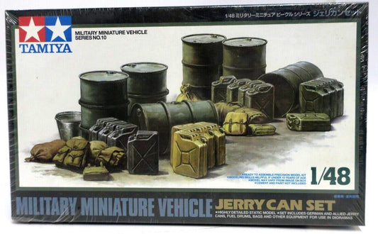 Tamiya Military Miniature Vehicle 1/48 Jerry Can Set Model Kit