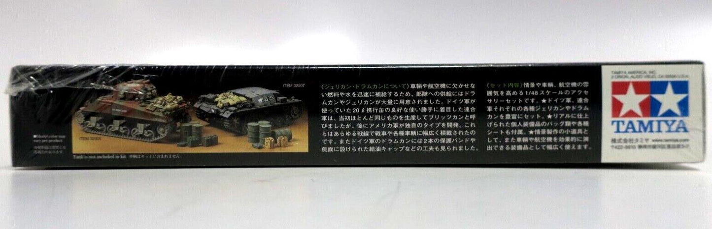 Tamiya Military Miniature Vehicle 1/48 Jerry Can Set Model Kit