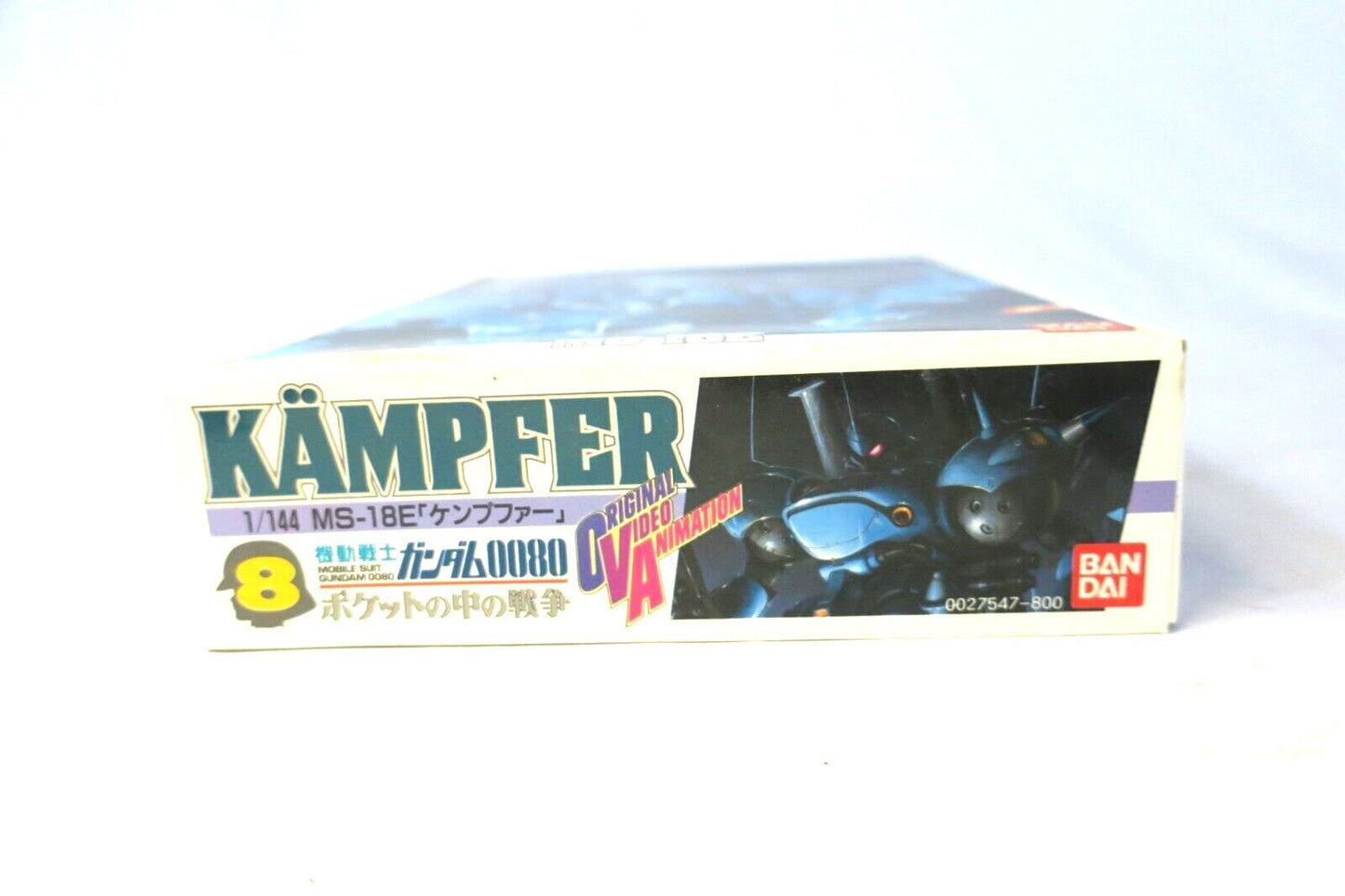 Bandai Mobile Suit Gundam 0080 1/144 Kampfer MS-18E Model Kit B1