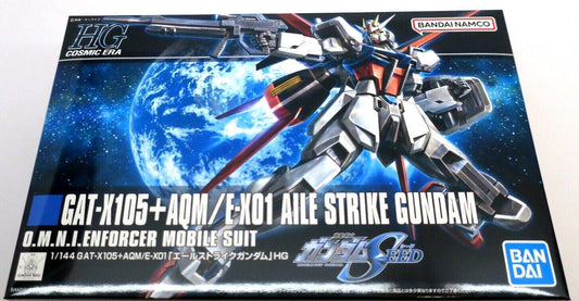 NEW Bandai Gundam SEED HGCE 1/144 Aile Strike Gundam Model Kit 5058779
