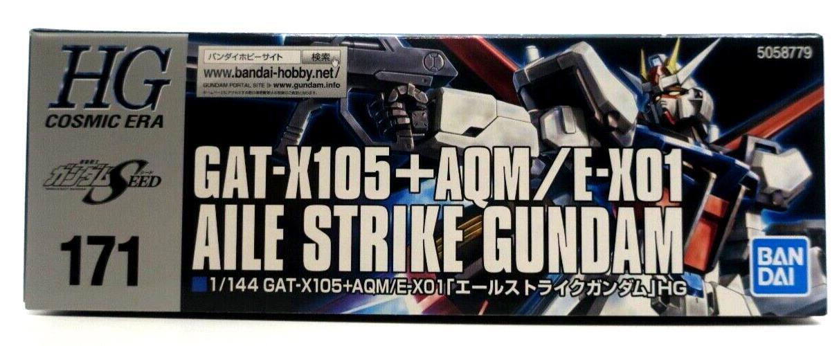 NEW Bandai Gundam SEED HGCE 1/144 Aile Strike Gundam Model Kit 5058779