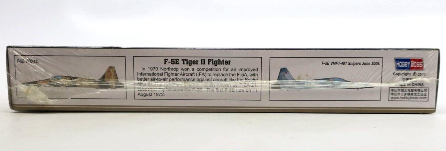 Hobby Boss 1/72 F-5E Tiger II Fighter 80207 Model Kit