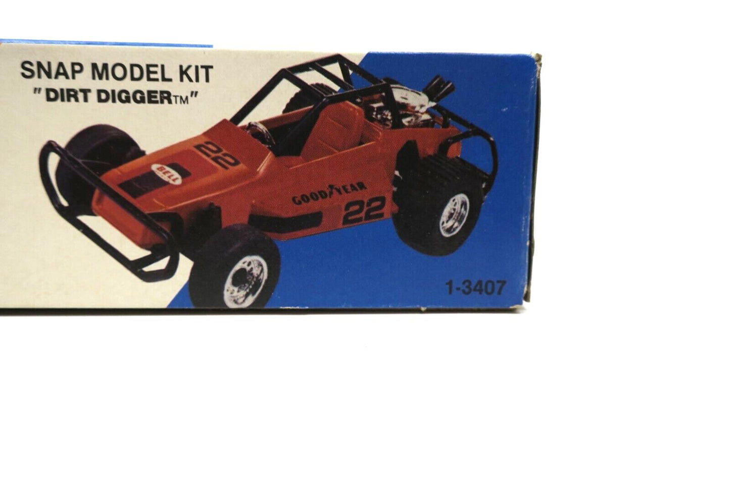 Vintage MPC Fast 111’s Dirt Digger Snap Model Kit #1-3407 AS-IS