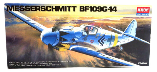Academy 1/72 BF109G-14 Messerschmitt Model Kit FA200