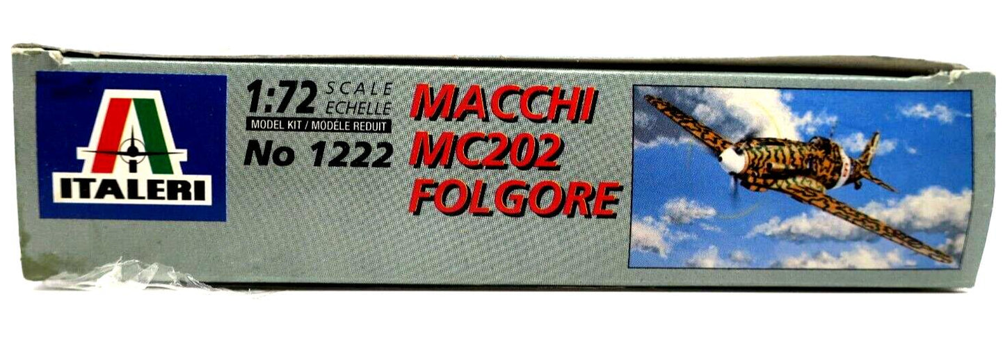 Italeri 1/72 Macchi MC202 Folgore Model Kit No.1222