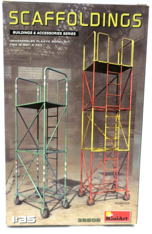 Mini Art 1/35 Scaffoldings Model Kit 35605