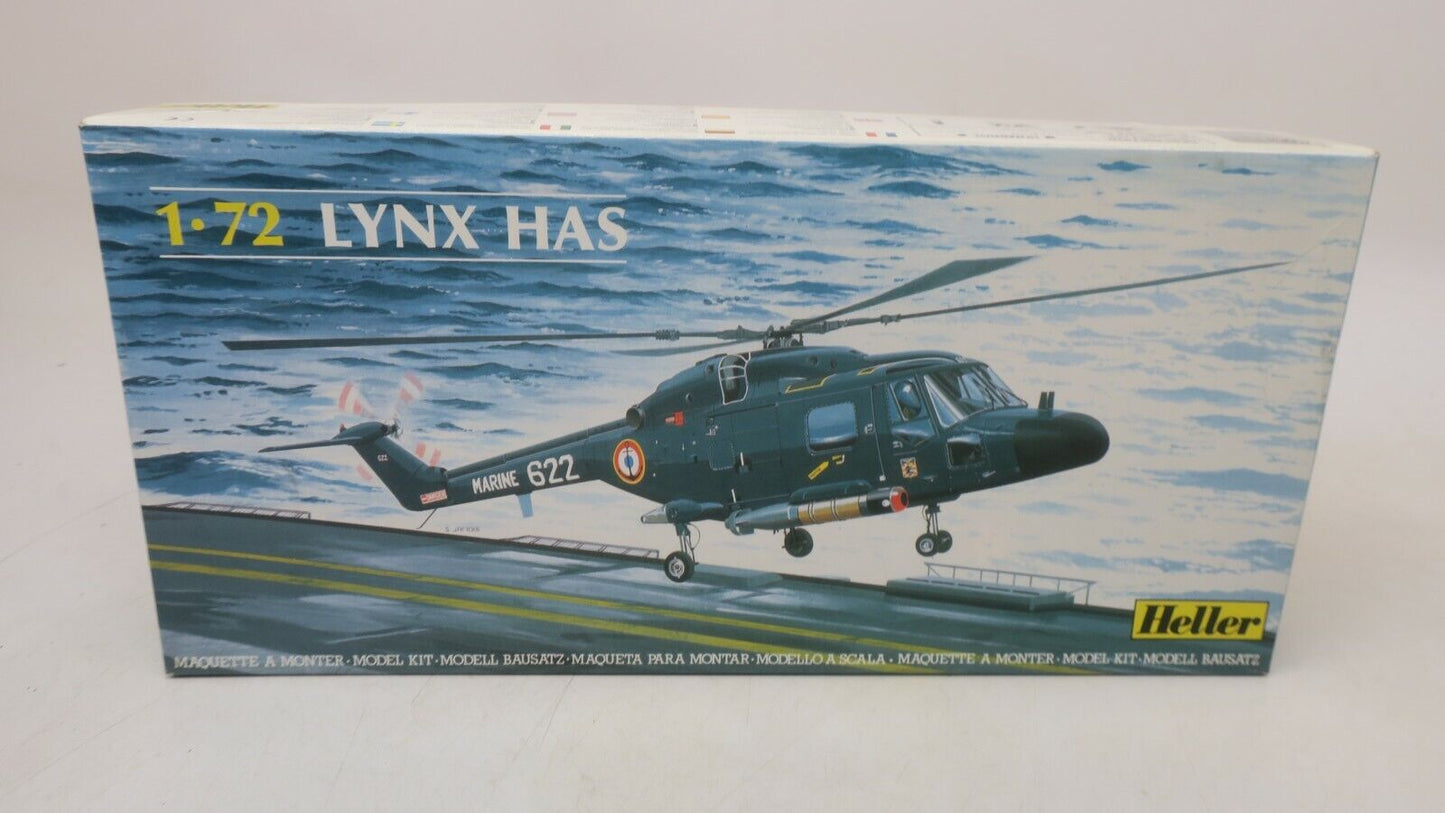 HELLER LYNX HAS MODEL HELICOPTER KIT - 1:72 SCALE - #80333 (B 29)