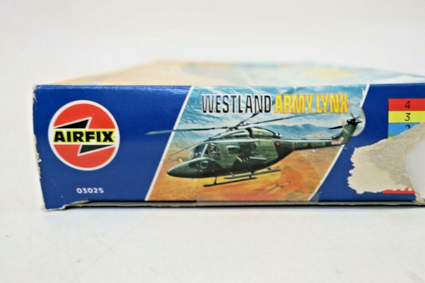 1/72 Airfix Westland Army Lynx Helicopter Plastic Scale Model Kit 03025