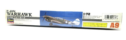 Hasegawa 1/72 P-40N Warhawk Model Kit A9-700 00139