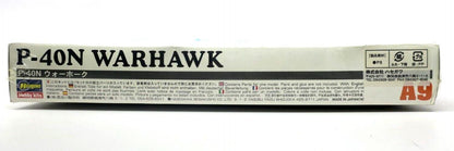 Hasegawa 1/72 P-40N Warhawk Model Kit A9-700 00139