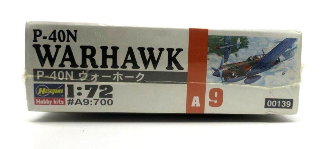 Hasegawa 1/72 P-40N Warhawk Model Kit A9-700 00139