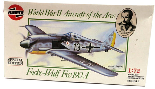 Airfix World War II Aircraft of the Aces 1/72 Focke-Wulf Fw190A 2085 Model Kit