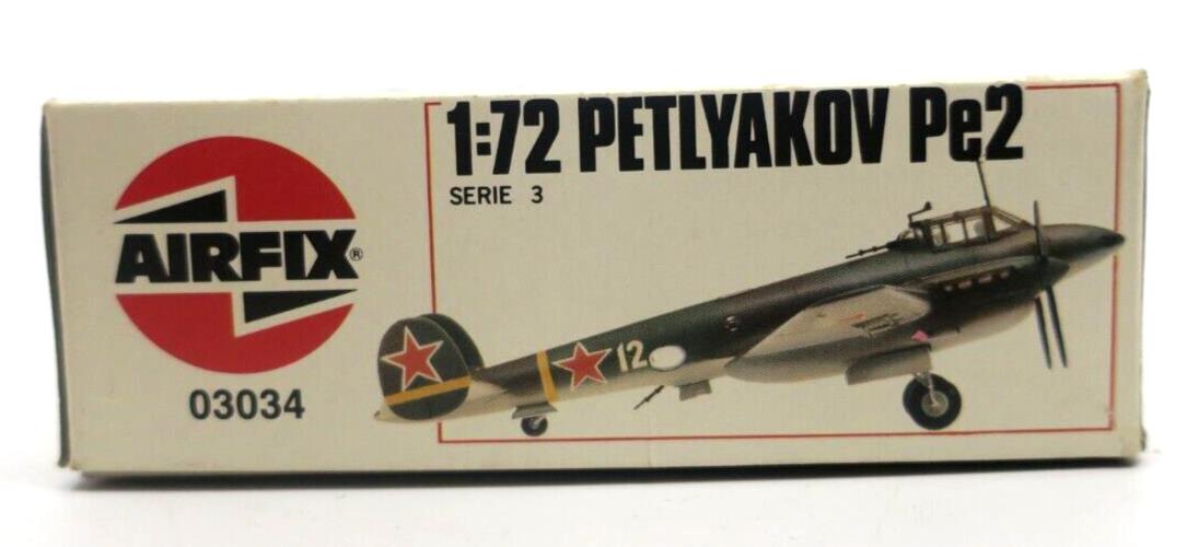 Airfix 1/72 Petlyankov Pe2 03034 Model Kit