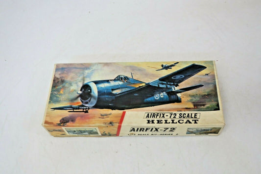 1/72 Airfix Grumman Hellcat WWII Fighter Plastic Aircraft Model Kit 253