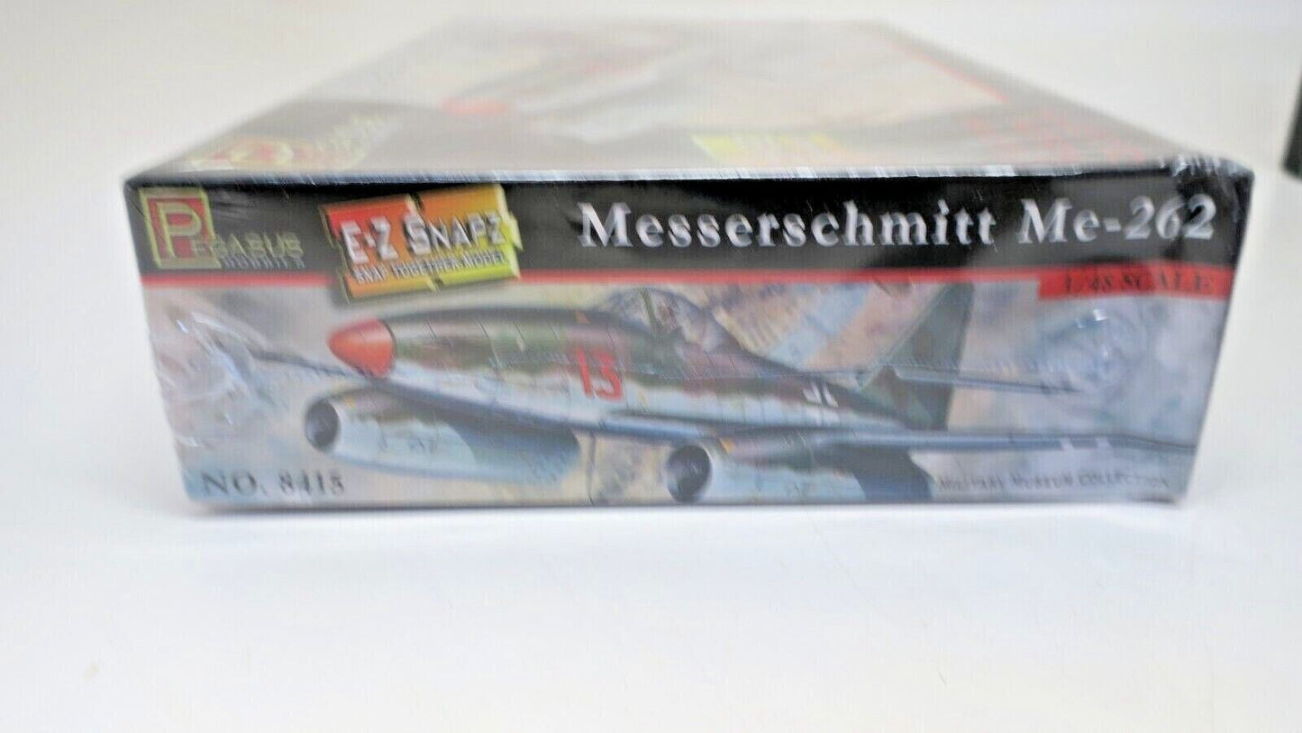 PEGASUS HOBBIES #8415 1/48 MESSERSCHMITT ME262 PLASTIC MODEL KIT - SEALED