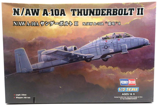 Hobby Boss 1/72 N/AW A-10A Thunderbolt II No. 80267 Model Kit
