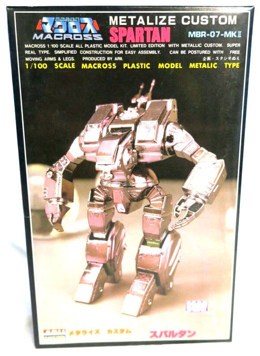 Arii Macross Robotech 1/100 Limited Edition Metalize Spartan Kit AR-363 E15