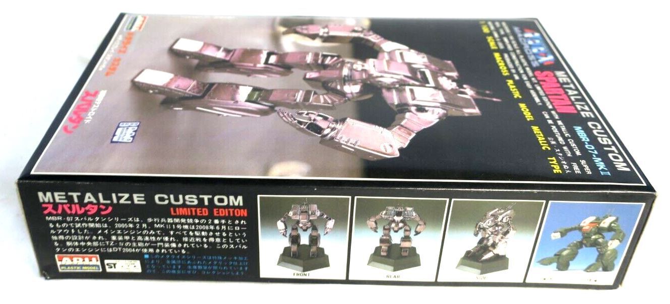 Arii Macross Robotech 1/100 Limited Edition Metalize Spartan Kit AR-363 E15