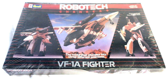 1985 REVELL RoboTech Changers VF-1A Fighter Sealed Model Kit 1409 H7