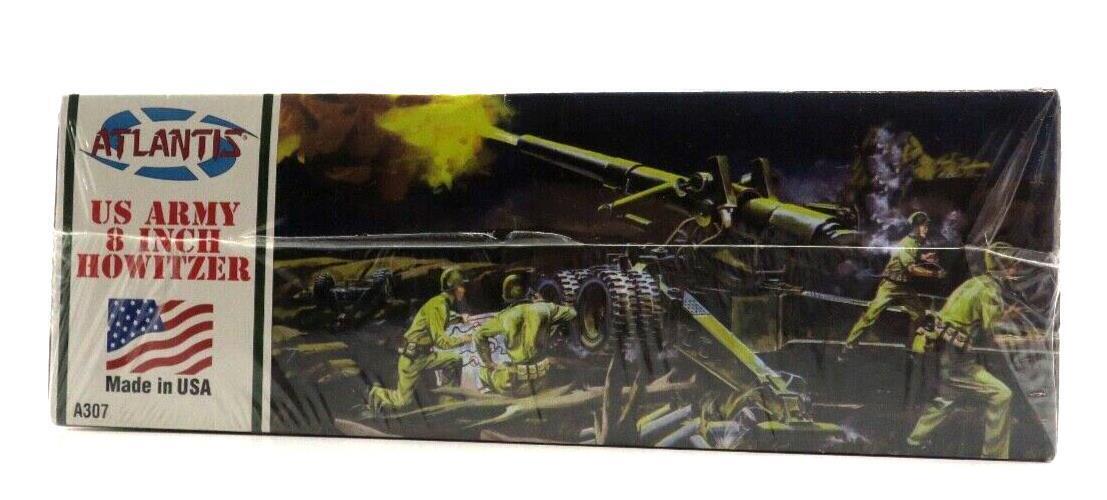 SEALED Atlantis 1/48 US Army 8" Howitzer Gun Model Kit A307