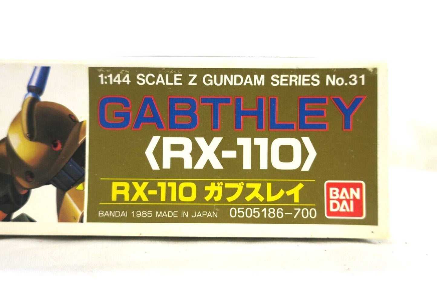 New Bandai NG 1/144 RX-110 Gabthley Gundam Gunpla Model Kit