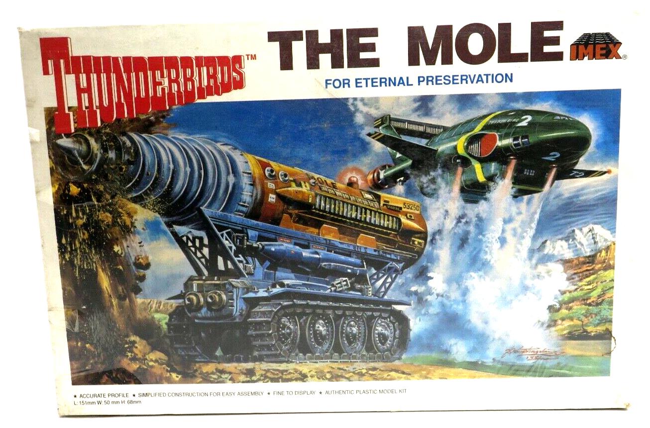 SEALED IMEX Thunderbirds The Mole Model Kit No. 1214