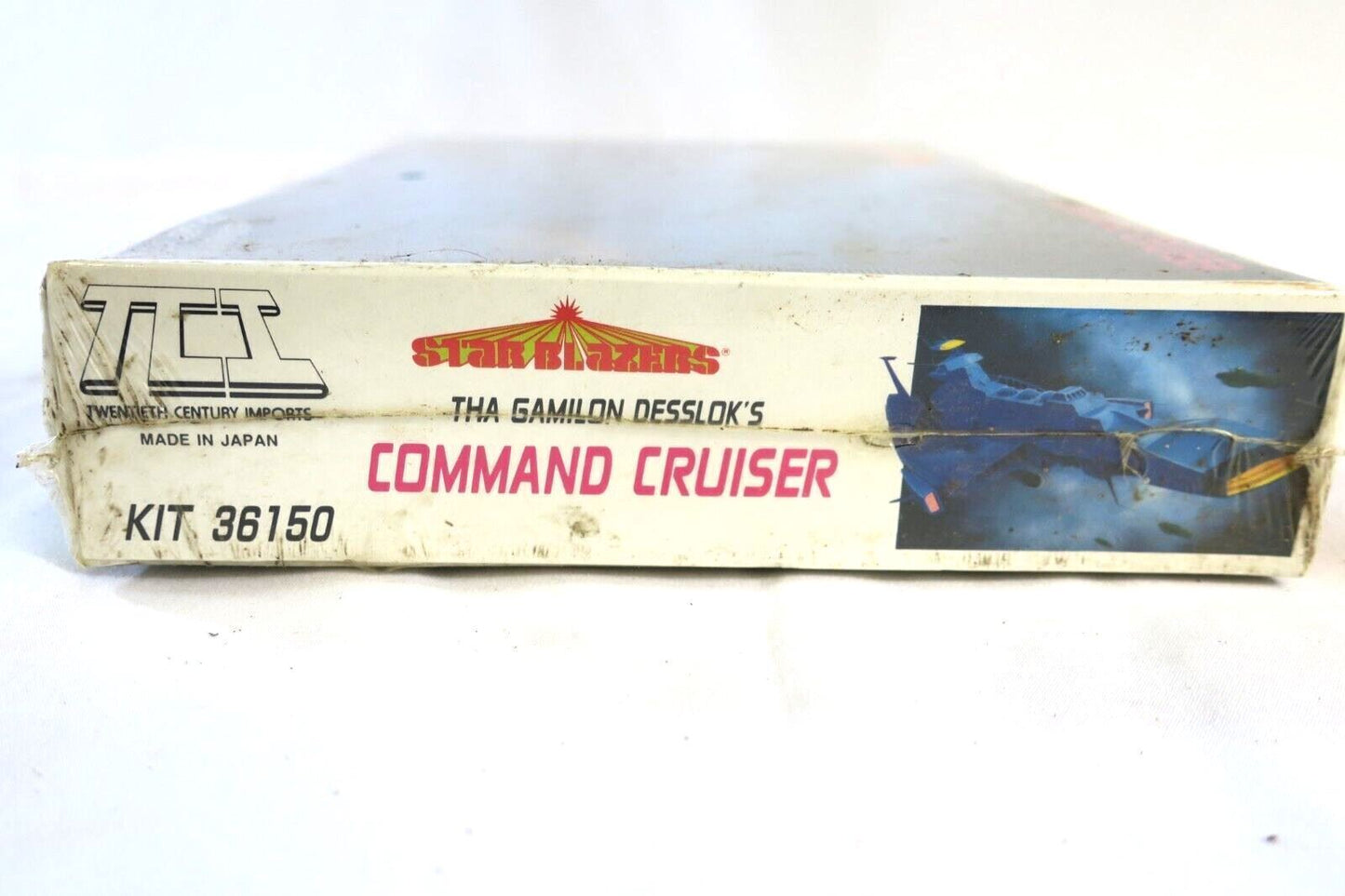 Star Blazers The Gamilon Desslok's Command Cruiser 1/6000 TCI Model Kit 36150 E2