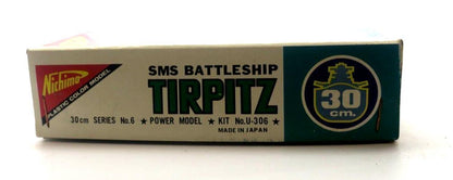 Nichimo 30 CM SMS Battleship Tirpitz Motorized Model Kit U-306 (A6)