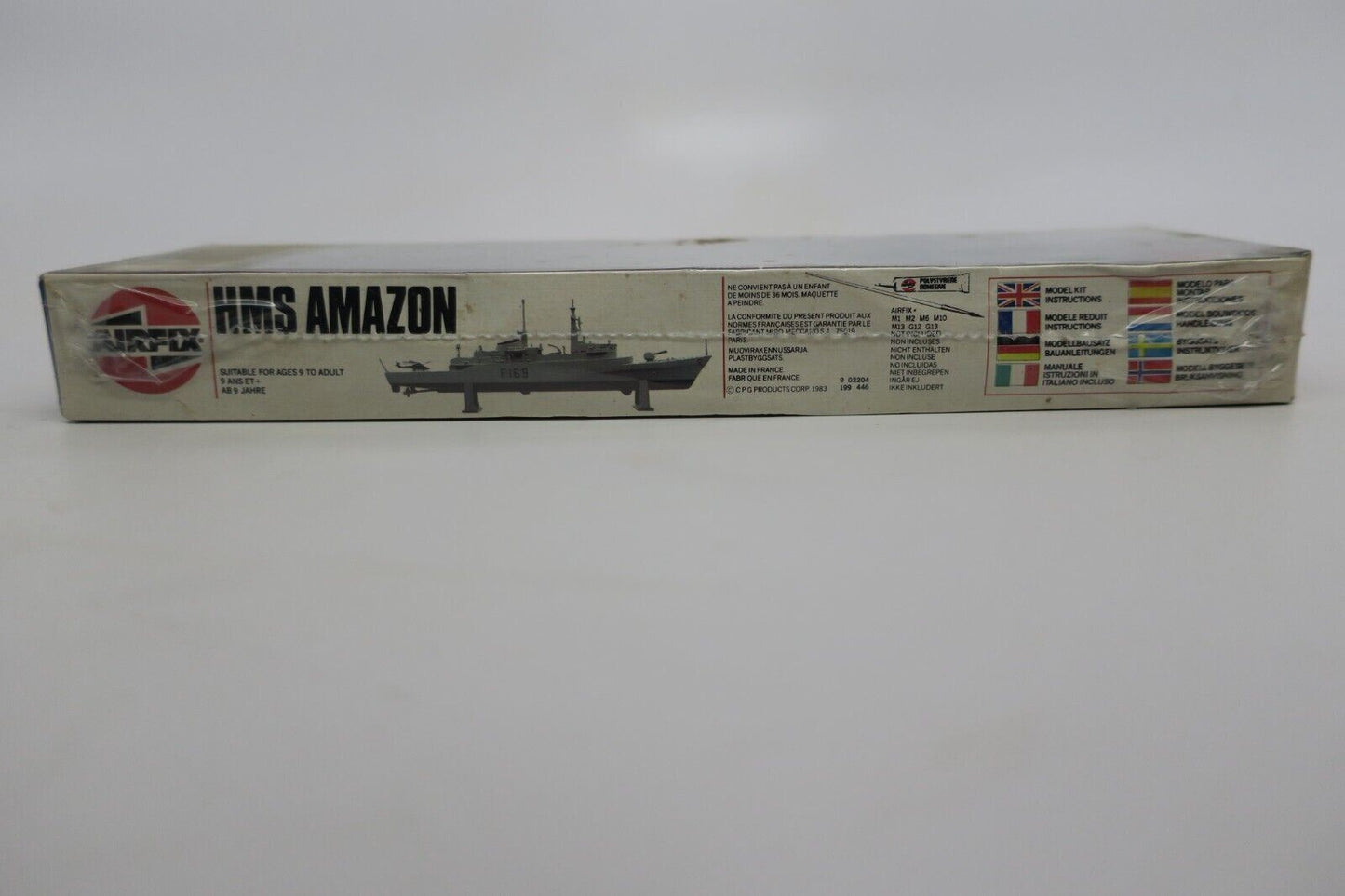 AirFix 1:600 H.M.S. AMAZON Classic AirFix Sealed Box Model Kit 02204 G2