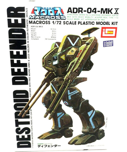 Imai 1/72 Macross Destroid Defender Model Kit B-1219-700 #13 (D9)