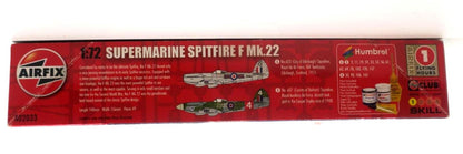 Airfix 1/72 Supermarine Spitfire F Mk.22 A02033 Model Kit