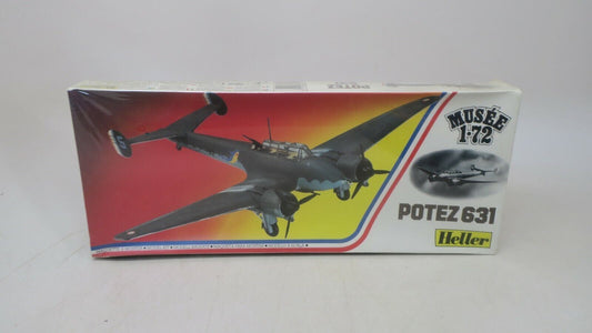 HELLER POTEZ 631 PLASTIC MODEL AIRPLANE KIT