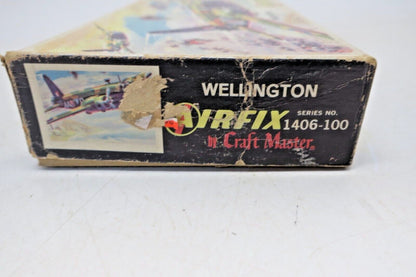AIRFIX VINTAGE 172 SCALE WELLINGTON MODEL KIT NO. 1406-100