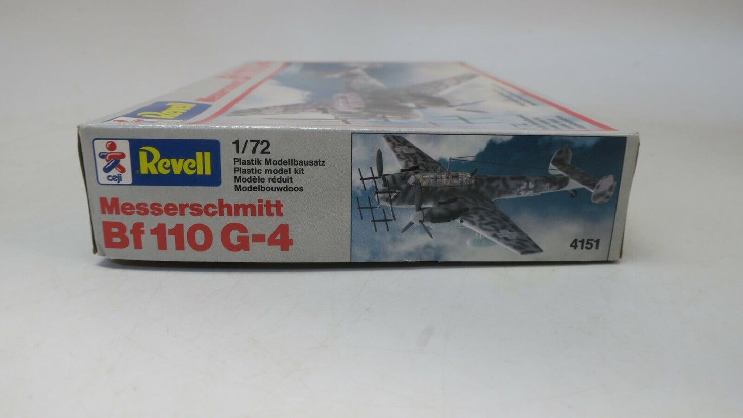 1/72 REVELL MESSERSCHMITT BF-110G-4 MODEL KIT # 4151