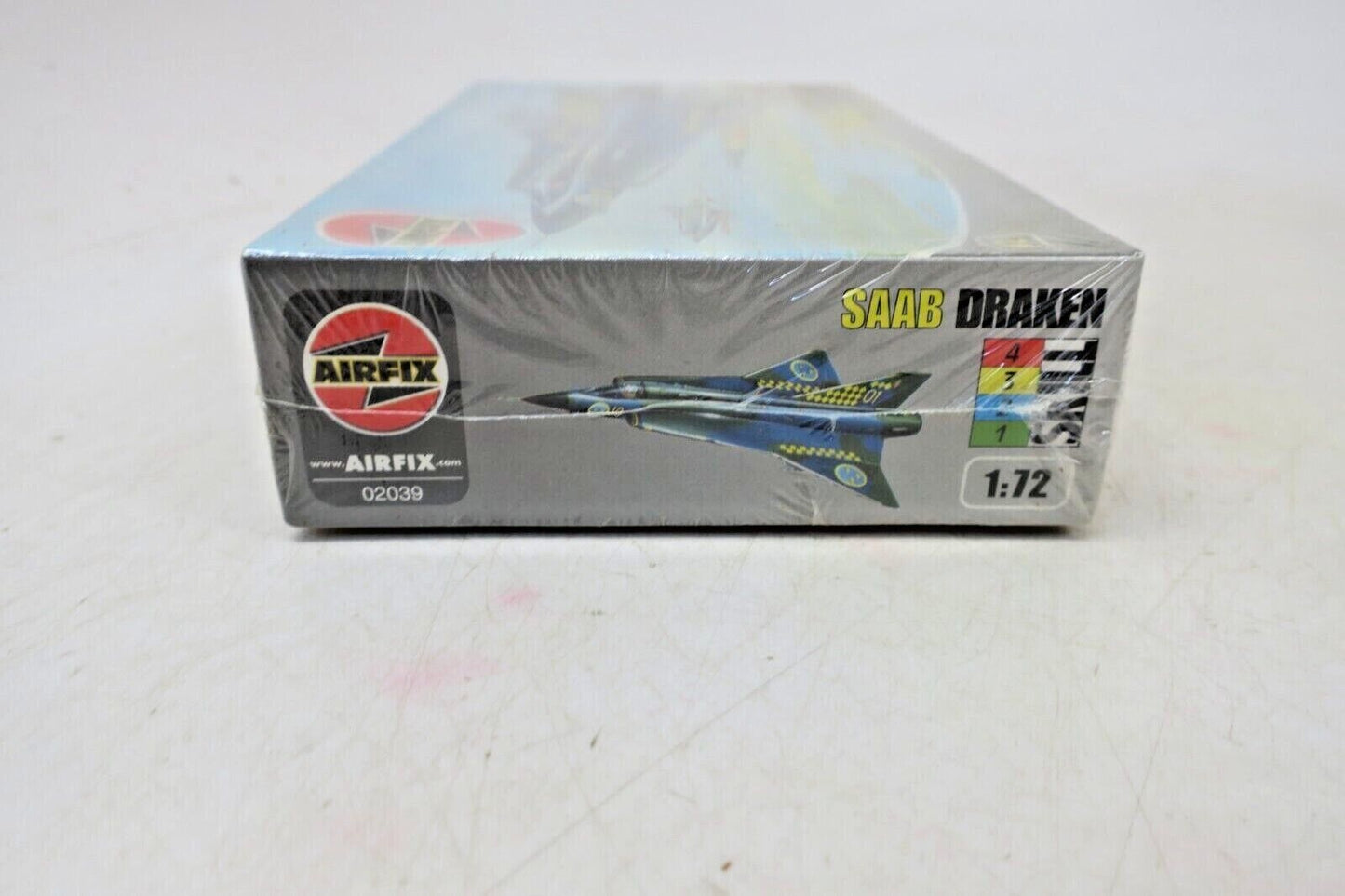 AIRFIX 1:72 SAAB J-35 DRAKEN PLASTIC AIRCRAFT MODEL KIT #02039-4 #269XU