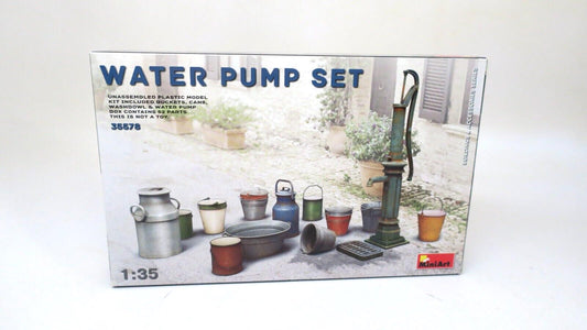 MINIART 35578 - 1/35 WATER PUMP SET ARMOUR SCALE PLASTIC MODEL KIT