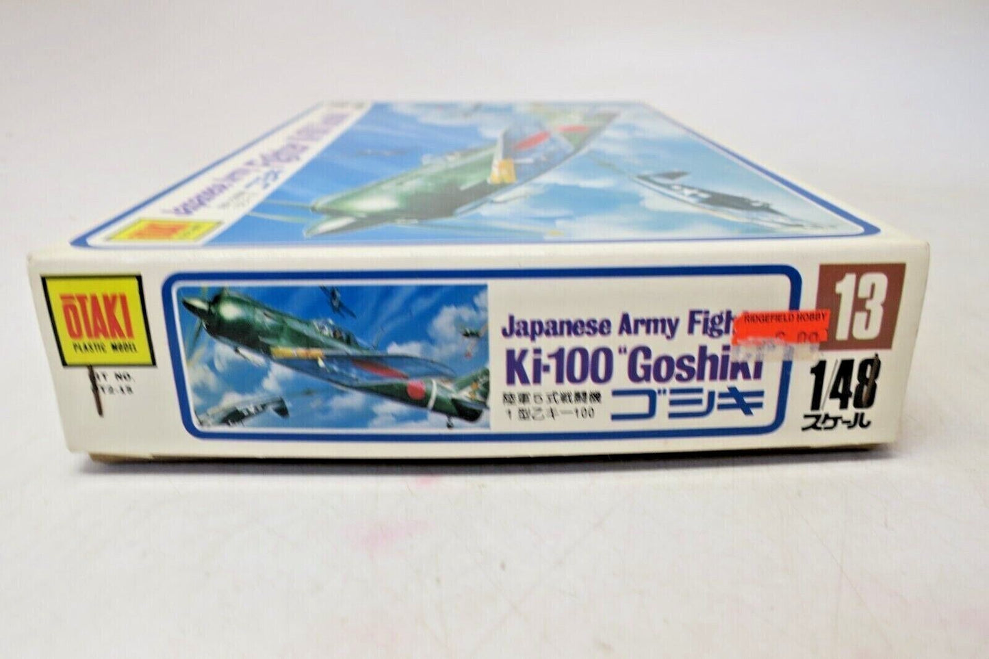 OTAKI 1:48 JAPANESE ARMY FIGHTER KI-100 "GOSHIKI" MODEL KIT #OT2-15U