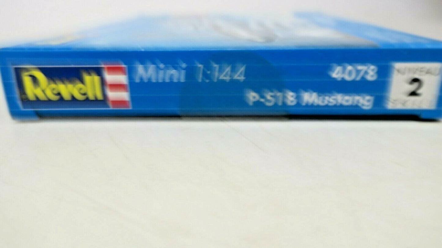 1/144 Revell Mini P-51B Unassembled Plastic Model Kits