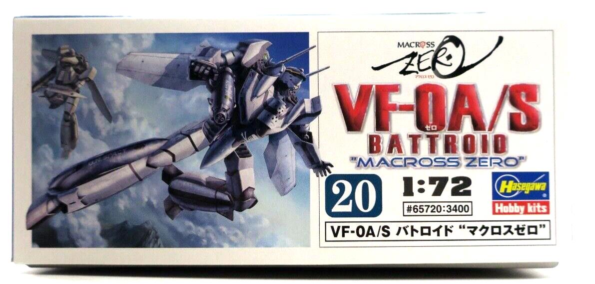 NEW Hasegawa Macross Zero 1/72 VF-0A/S Battroid Model Kit 65720