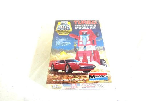 Rare Vintage GO Bots Turbo Convertible Model Kit 1984 Monogram 6069 Sealed (A7)