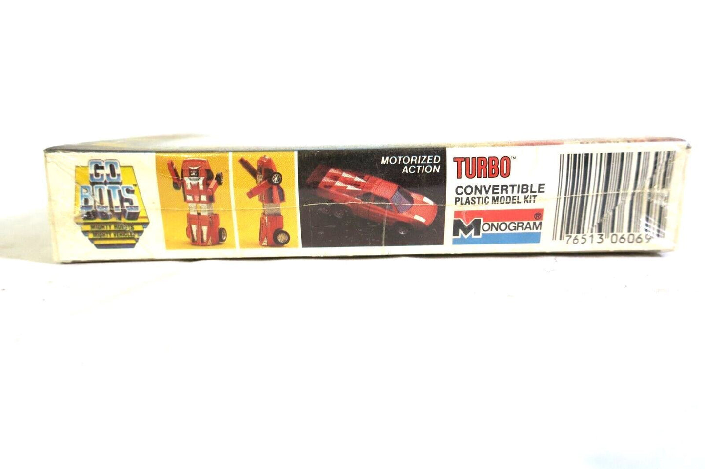 Rare Vintage GO Bots Turbo Convertible Model Kit 1984 Monogram 6069 Sealed (A7)