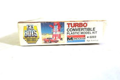 Rare Vintage GO Bots Turbo Convertible Model Kit 1984 Monogram 6069 Sealed (A7)