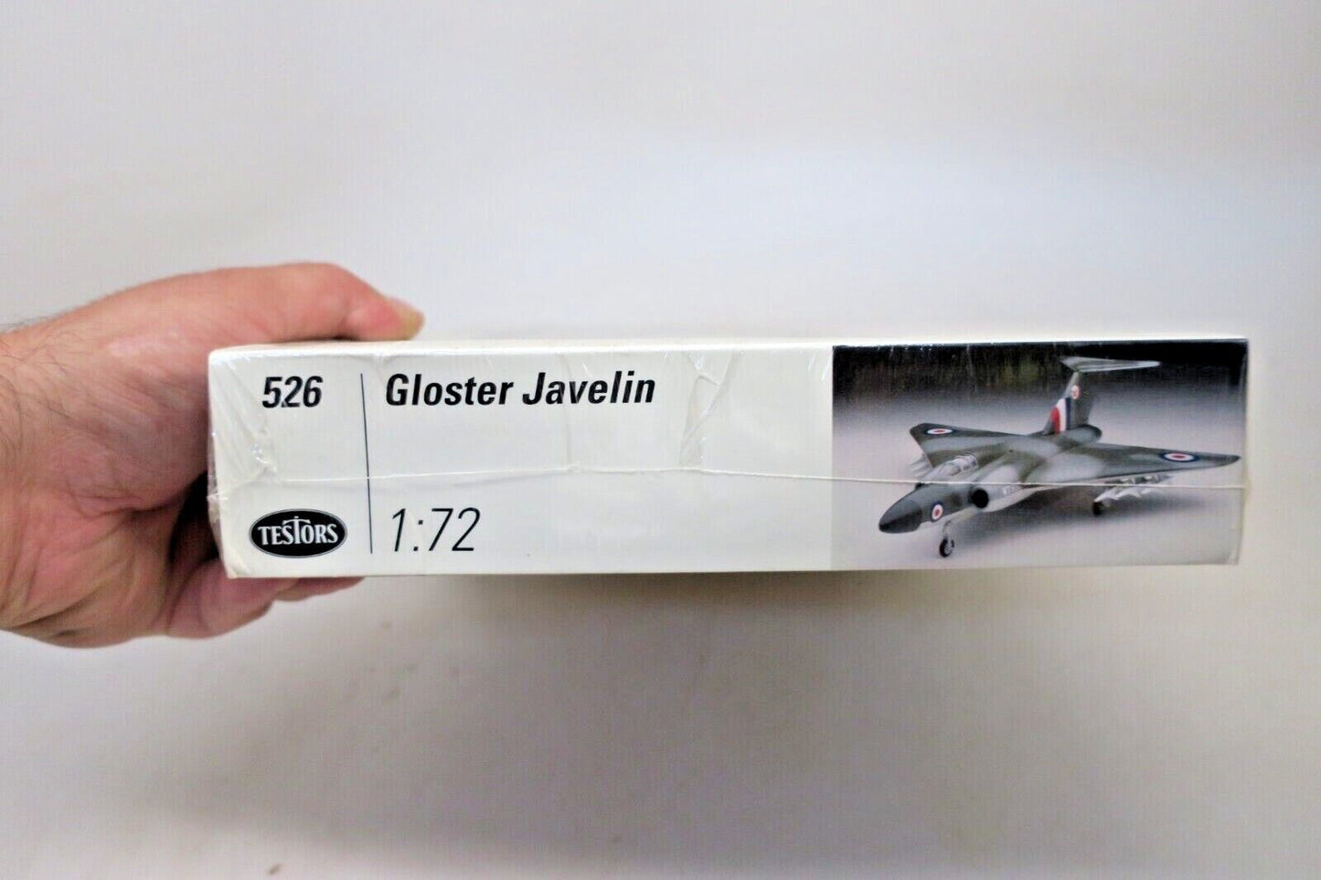 TESTORS ,1:72 , GLOSTER JAVELIN MODEL KIT # 526 (NISB)